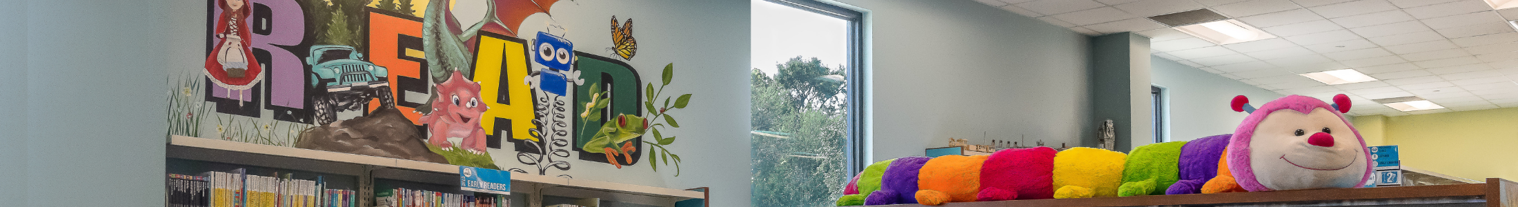 Children Area and Mural-Interior