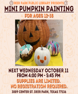 Mini Pumpkin Painting