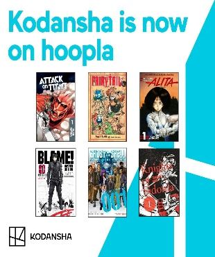 Kodansha manga now on hoopla