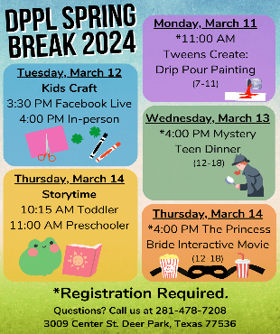 Spring Break 2024 Overview