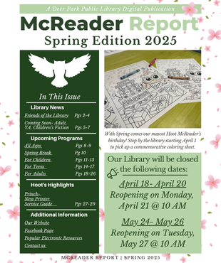 Spring McReader 2025