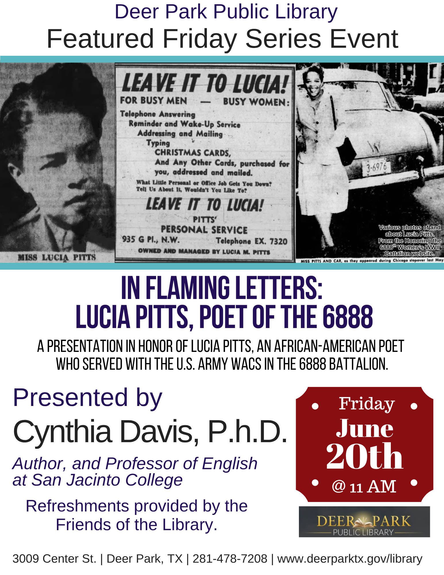 June 20th Featured Friday