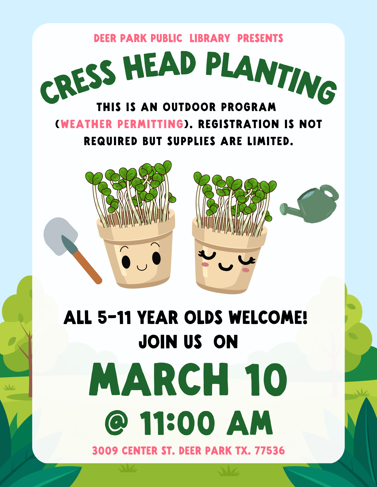 Spring Break Craft - March 2026