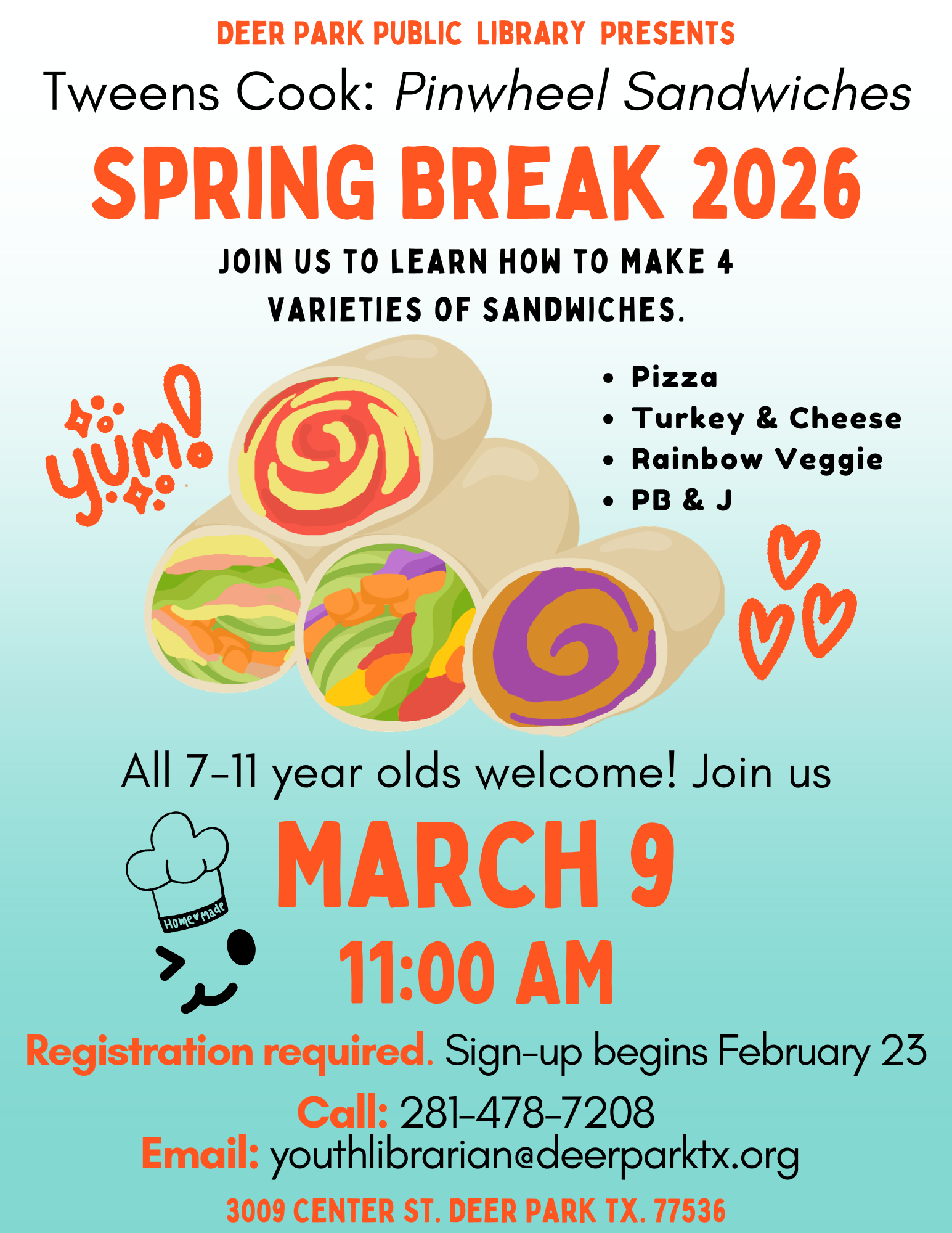 Tween Program - March 2026