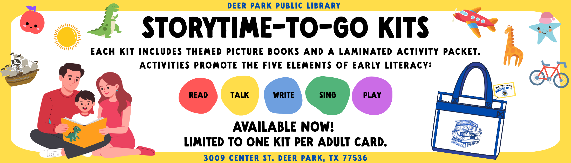 Storytime-To-Go Kits Web Banner