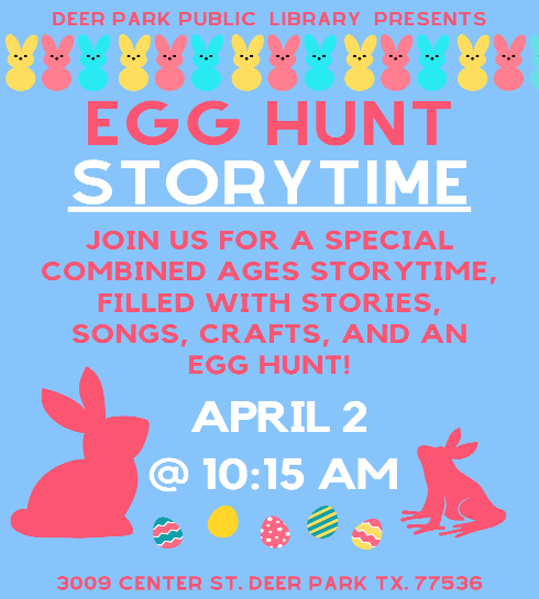 Egg Hunt Storytime 2026
