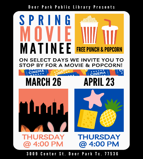 Spring Movie Matinee 2026