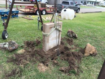 Removing from Heritage Park